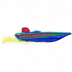 Boats Embroidery Design 2 Boats Embroidery Design 2